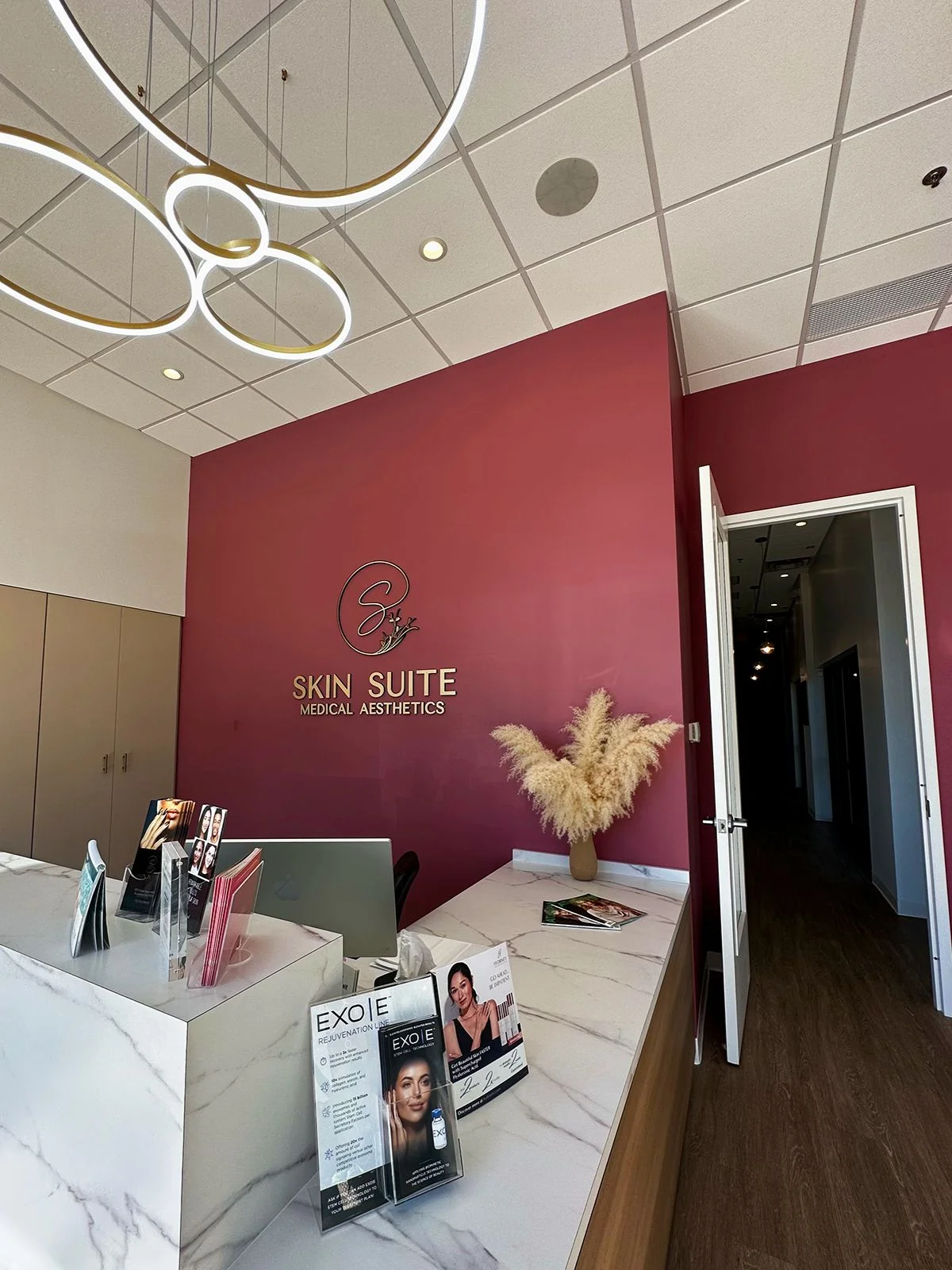 Skin Suite Medical Aesthetics front desk area